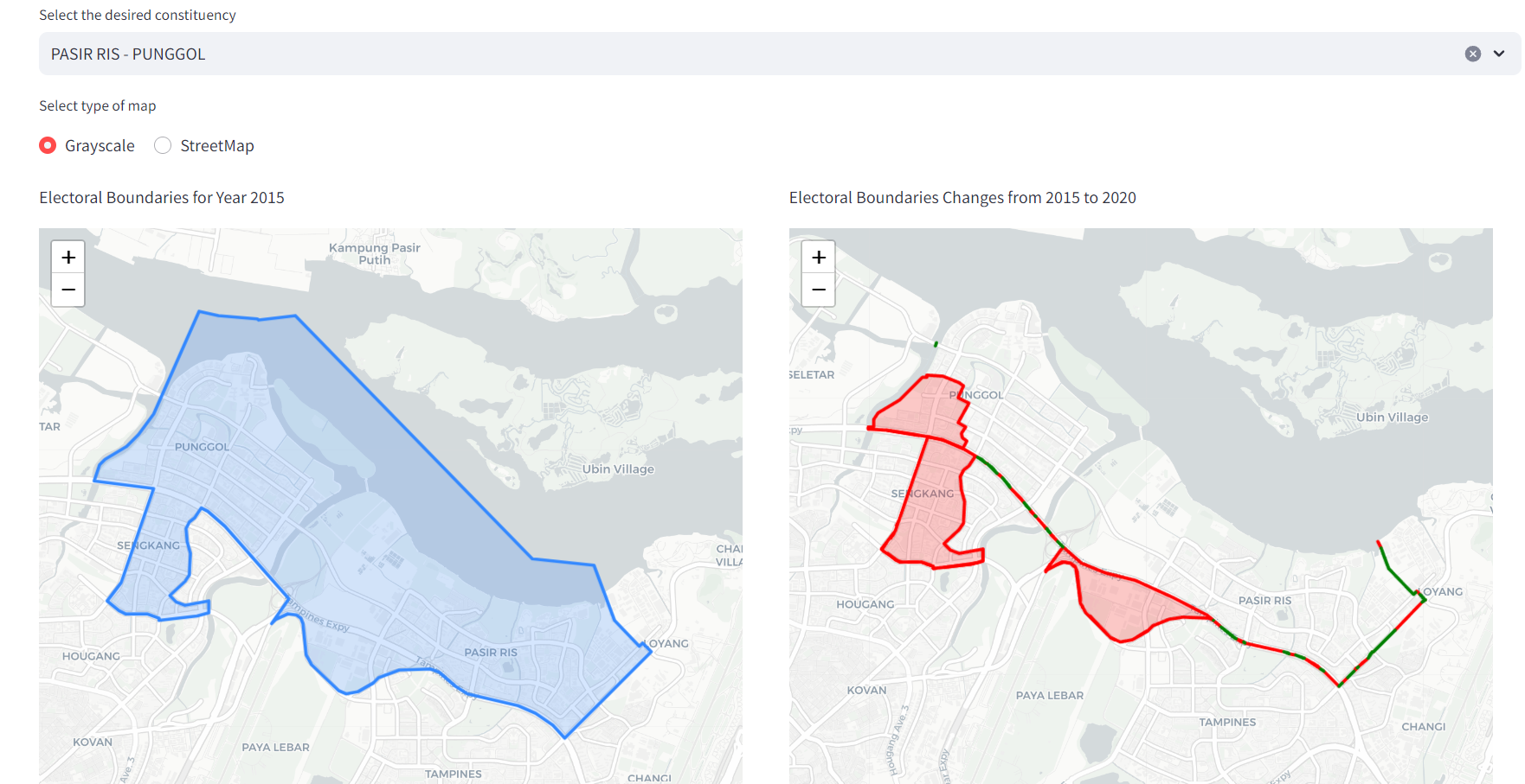 Pasir Ris-Punggol Changes